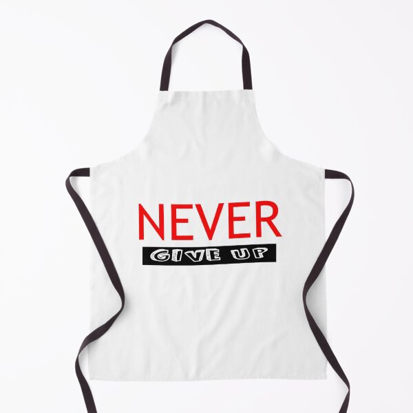 Item preview, Red NEVER give Up- Christian Quote designed and sold by Dailywalker22.