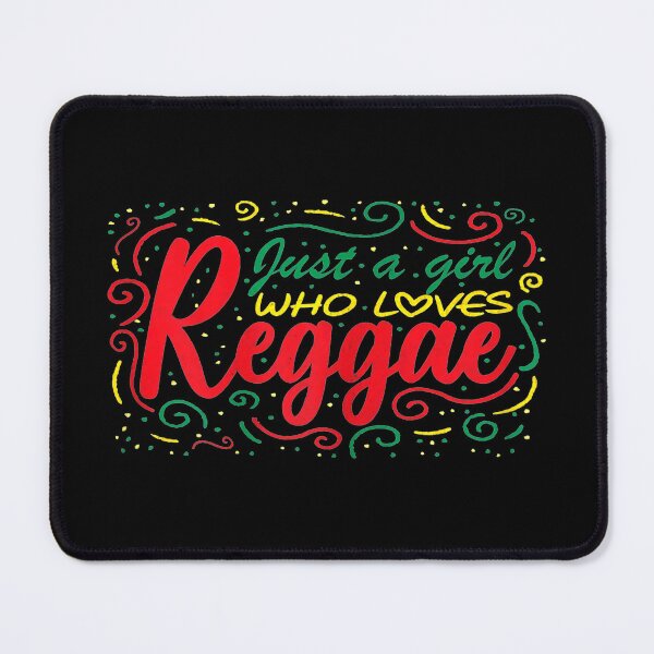 Item preview, Just a girl who loves Reggae designed and sold by DulArtist.