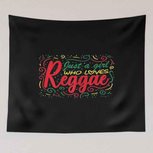 Item preview, Just a girl who loves Reggae designed and sold by DulArtist.