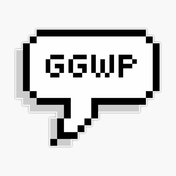 Ggwp Stickers for Sale