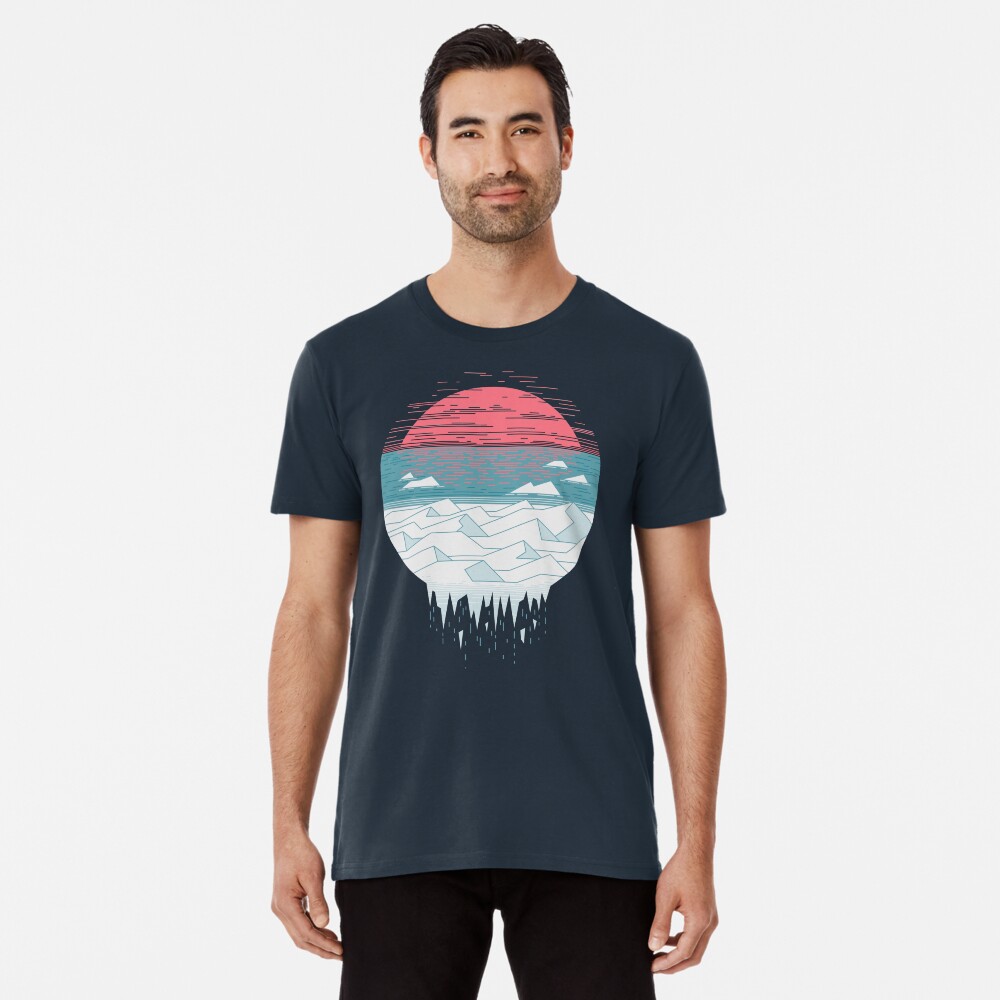 Aperçu de l'œuvre T-shirt premium créée et vendue par thepapercrane.