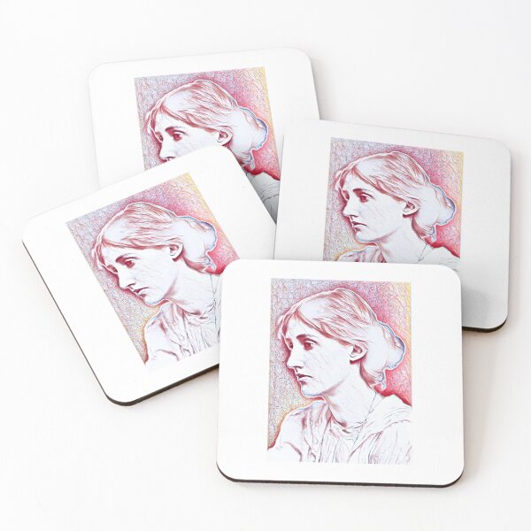 Item preview, Virginia Woolf Artwork | Virginia Woolf Portrait | Virginia Woolf Wall Art  designed and sold by Suyogsonar25.