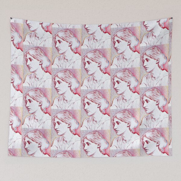 Item preview, Virginia Woolf Artwork | Virginia Woolf Portrait | Virginia Woolf Wall Art  designed and sold by Suyogsonar25.