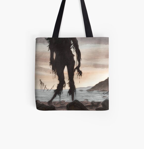 The Beach Ghost All Over Print Tote Bag