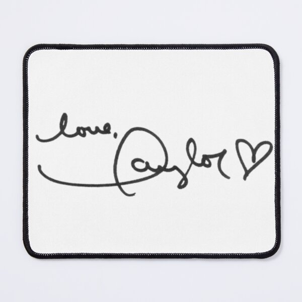 Item preview, classic taylor swift signature sticker designed and sold by Azialep.