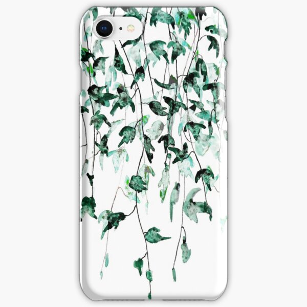 Ivy on the wall watercolor iPhone Snap Case
