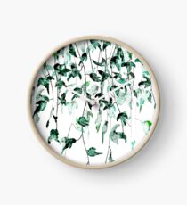 Ivy on the wall Clock