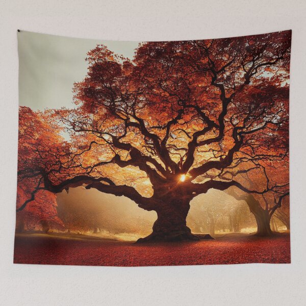 Item preview, Autumn Days - Tree Eclipse designed and sold by FutureMoon.