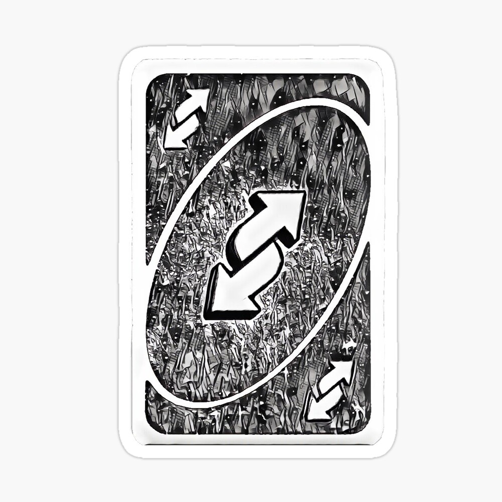  Magnet Uno Reverse Card Vinyl Decal Magnetic Sticker 5