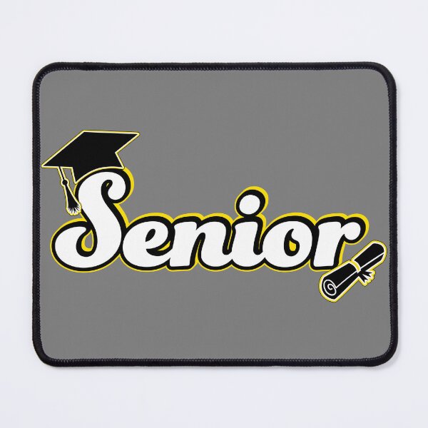 Item preview, Senior Graduation Design (Black and Yellow) designed and sold by SavsSparkleShop.