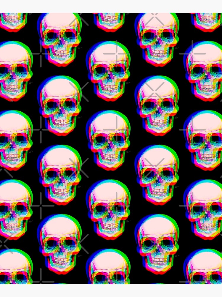 Imagen 6 de 6, Delantal con la obra Skull 3D by Adrian FIlmore, diseñada y vendida por AdrianFilmore.