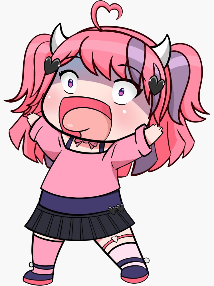 "Ironmouse" Sticker for Sale by SABONA Redbubble