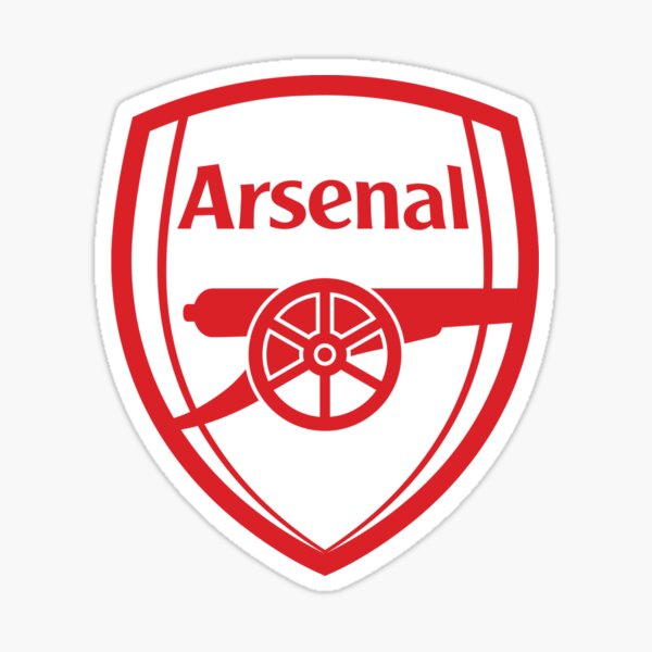 Arsenal Logo Stickers for Sale | Redbubble
