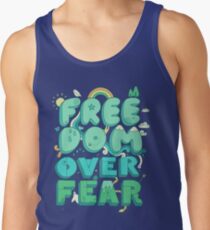 Freedom Over Fear Men's Tank Top
