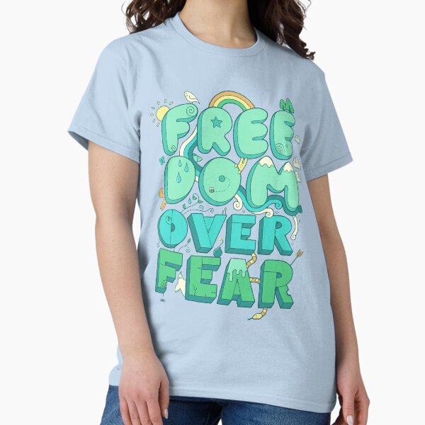 Item preview, Freedom Over Fear designed and sold by thepapercrane.