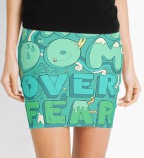Freedom Over Fear Mini Skirt