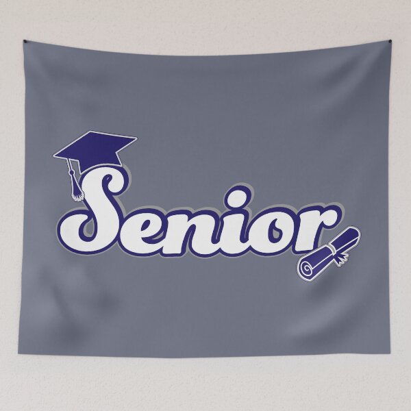 Item preview, Senior Graduation Design (Blue and Grey) designed and sold by SavsSparkleShop.