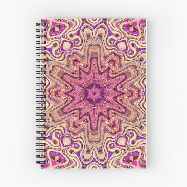 Item preview, Boho Vibes Kaleidoscope Abstract Maximalist Style Hippie Colors Mix of Lilac Violet Mauve Cream 6 of 16 designed and sold by Beachy.