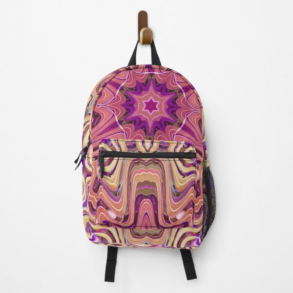Item preview, Boho Vibes Kaleidoscope Abstract Maximalist Style Hippie Colors Mix of Lilac Violet Mauve Cream 6 of 16 designed and sold by Beachy.
