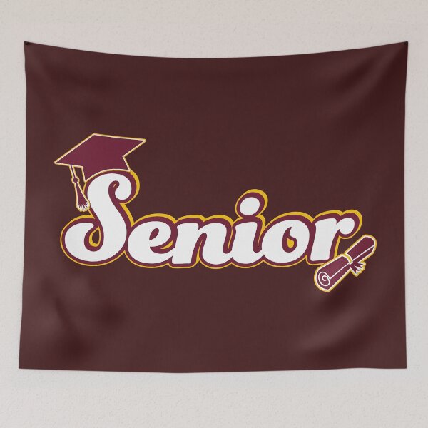Item preview, Senior Graduation Design (Maroon and Gold) designed and sold by SavsSparkleShop.