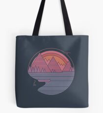 The Mountains Are Calling Tote Bag