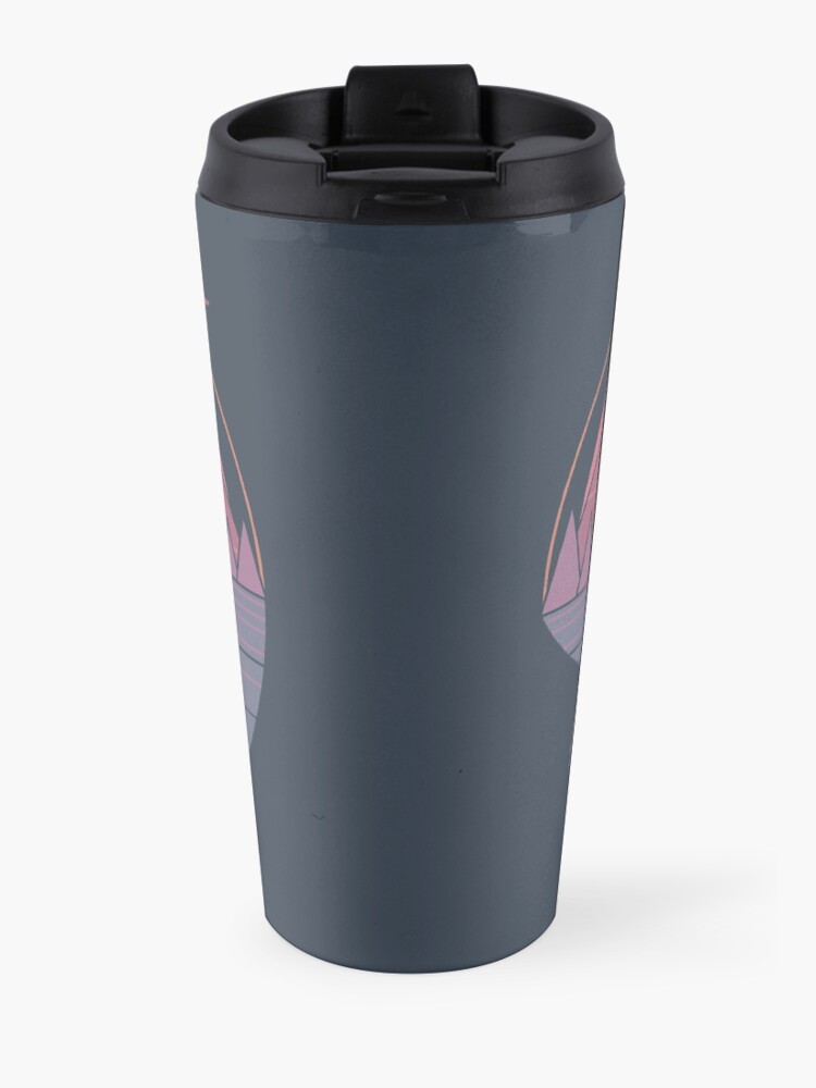 Alternate view of The Mountains Are Calling Travel Mug