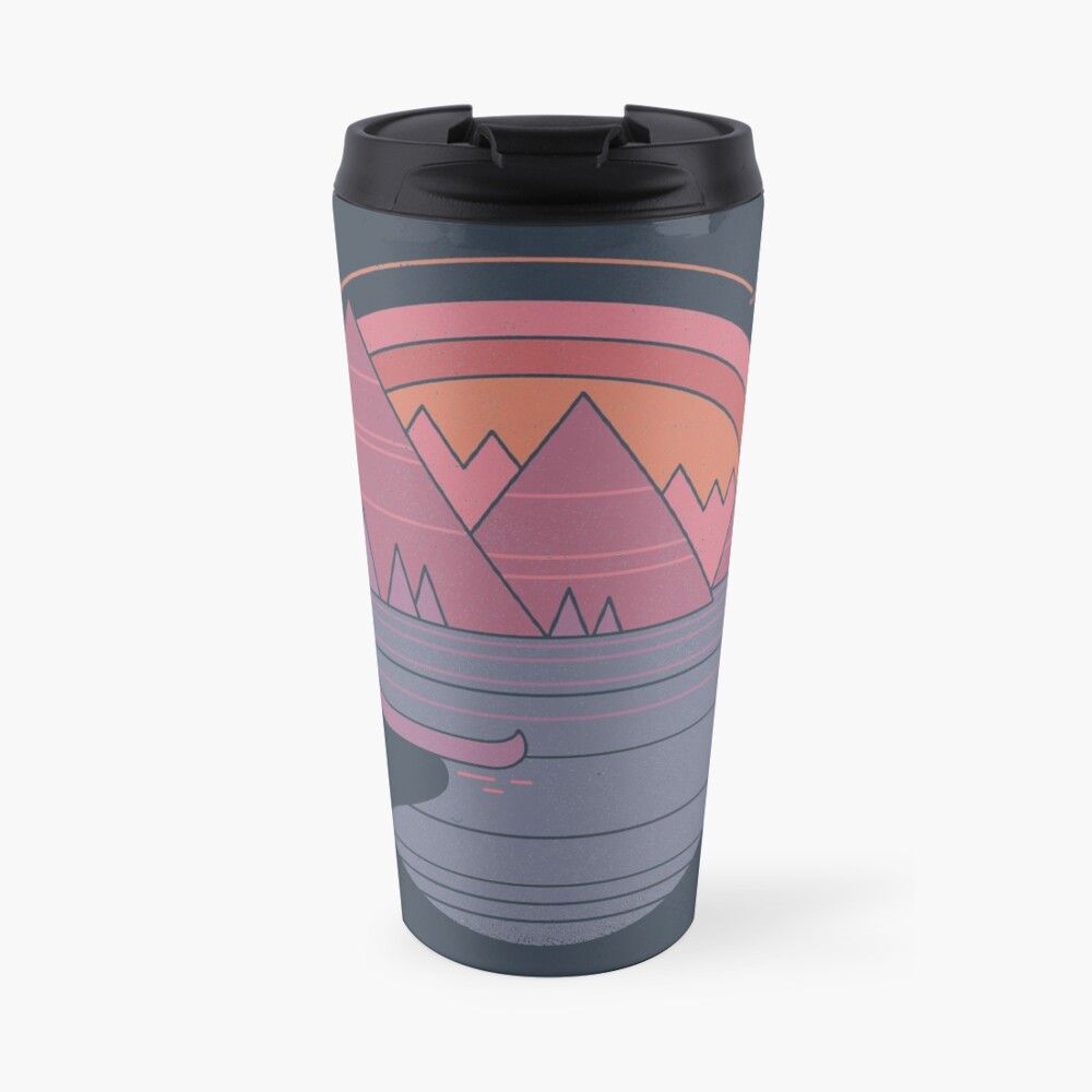 The Mountains Are Calling Travel Mug