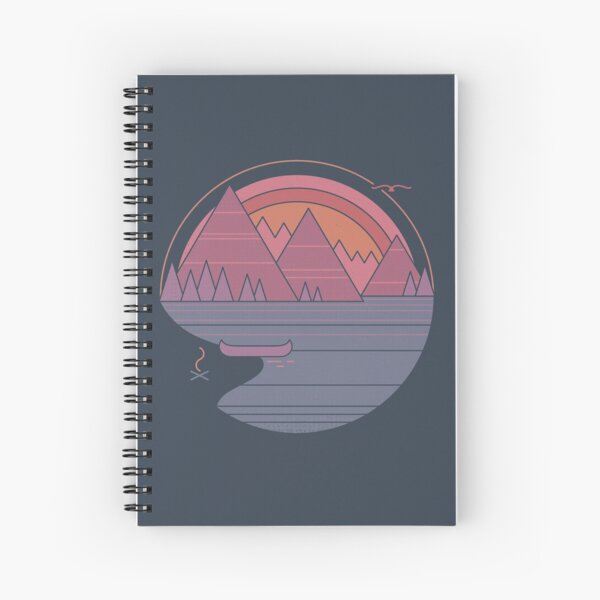 The Mountains Are Calling Spiral Notebook
