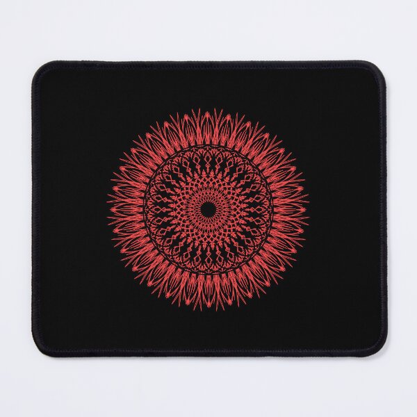 Item preview, Red Flower mandala designed and sold by Akashdigiart.
