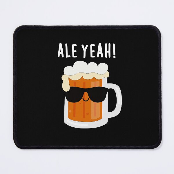Item preview, Ale Yeah Funny Beer Puns (Dark BG) designed and sold by punnybone.