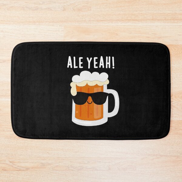 Item preview, Ale Yeah Funny Beer Puns (Dark BG) designed and sold by punnybone.