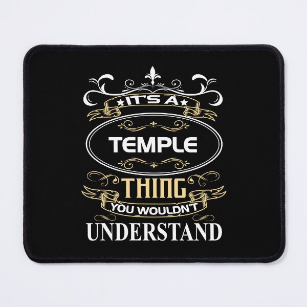 Item preview, Temple Name Shirt It's A Temple Thing You Wouldn't Understand designed and sold by AshToanTran.