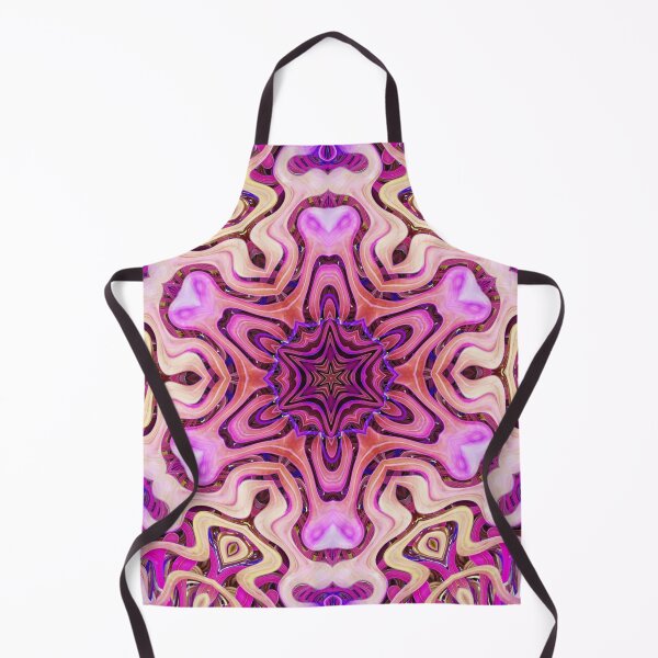 Item preview, Boho Vibes Kaleidoscope Abstract Maximalist Style Hippie Colors Mix of Lilac Violet Mauve Cream 7 of 16 designed and sold by Beachy.