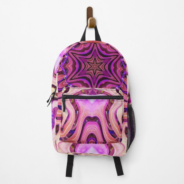 Item preview, Boho Vibes Kaleidoscope Abstract Maximalist Style Hippie Colors Mix of Lilac Violet Mauve Cream 7 of 16 designed and sold by Beachy.