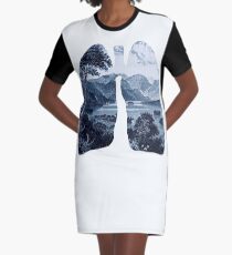 Fresh Graphic T-Shirt Dress