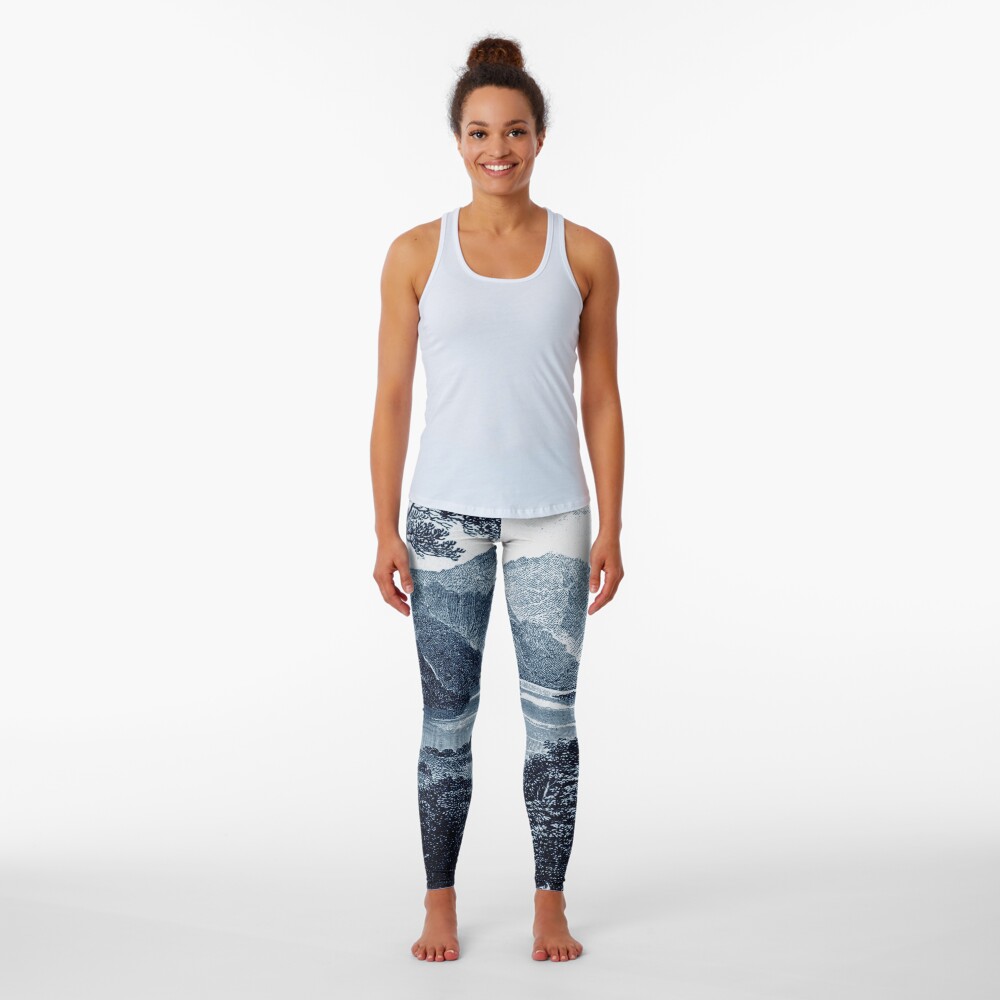 Aperçu de l'œuvre Legging créée et vendue par thepapercrane.