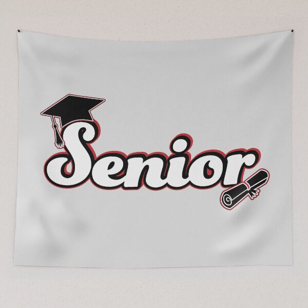 Item preview, Senior Graduation Design (Red and Black) designed and sold by SavsSparkleShop.