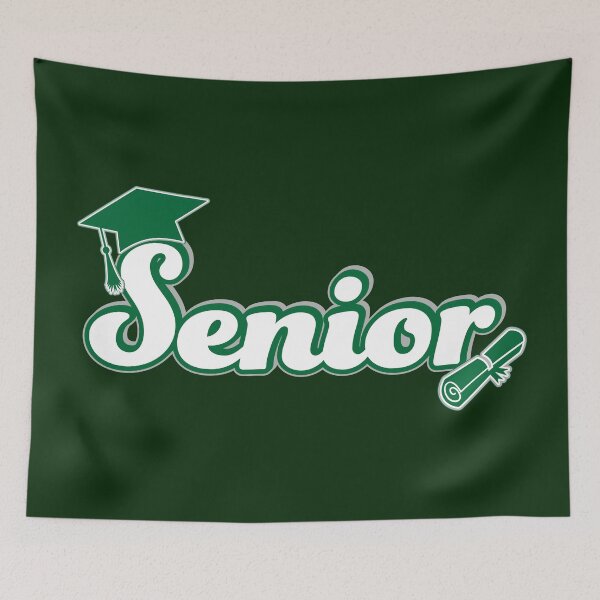Item preview, Senior Graduation Design (Green and Grey) designed and sold by SavsSparkleShop.