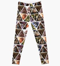 Leggings Diseño de duende embaldosado