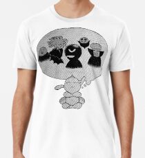 Puck the Thinker Men's Premium T-Shirt