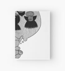 Puck the Thinker Hardcover Journal