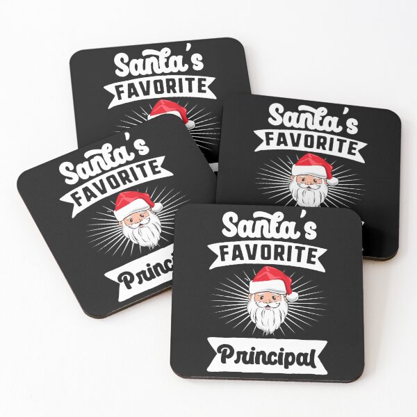 Item preview, Santa's Favorite Principal Teacher Santa Claus Merry Christmas designed and sold by QueenOfPrint.