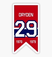 Kenny Dryden - retired jersey #29 Sticker