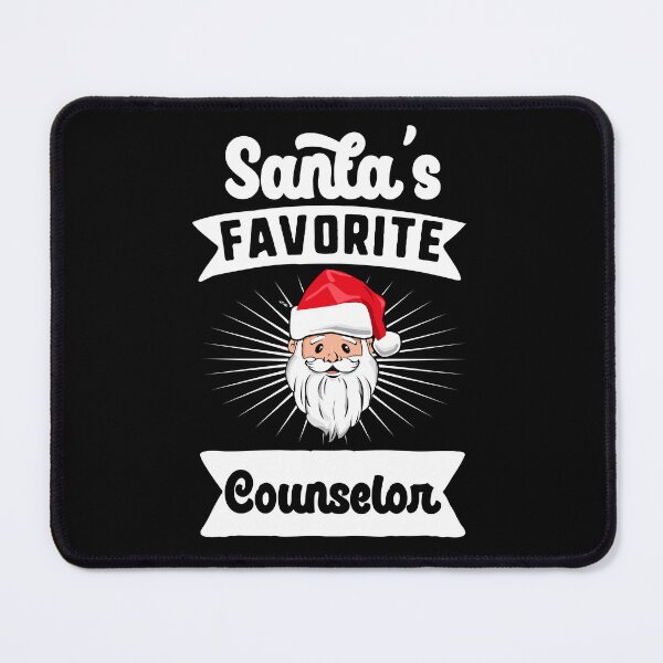 Item preview, Santa's Favorite Counselor Santa Claus Merry Christmas designed and sold by QueenOfPrint.