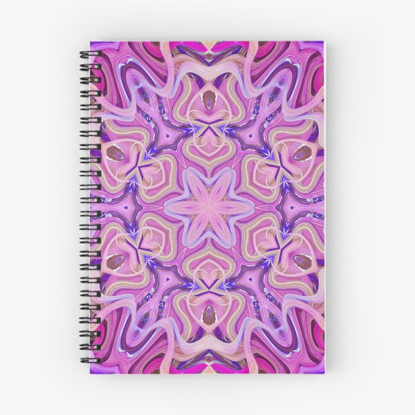 Item preview, Boho Vibes Kaleidoscope Abstract Maximalist Style Hippie Colors Mix of Lilac Violet Mauve Cream 8 of 16 designed and sold by Beachy.