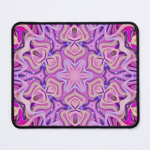 Item preview, Boho Vibes Kaleidoscope Abstract Maximalist Style Hippie Colors Mix of Lilac Violet Mauve Cream 8 of 16 designed and sold by Beachy.