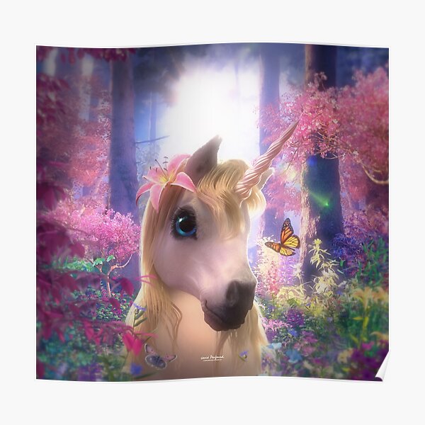 Sparkle the Unicorn Poster