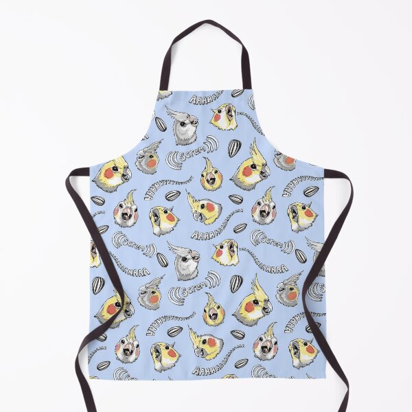 Item preview, Cockatiel Screm (Light blue) designed and sold by MaratusFunk.