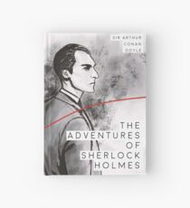 The Adventures of Sherlock Holmes Modern Book Cover Journal Hardcover Journal