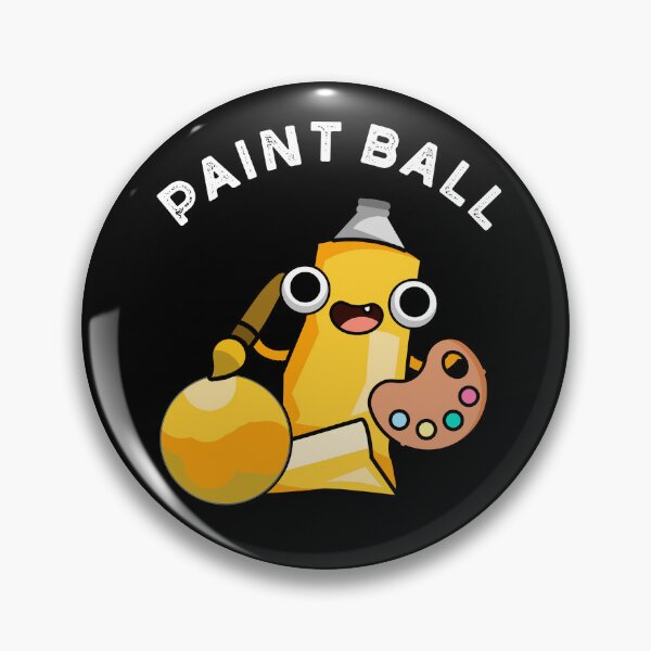 Item preview, Paintball Funny Paint Puns (Dark BG) designed and sold by punnybone.
